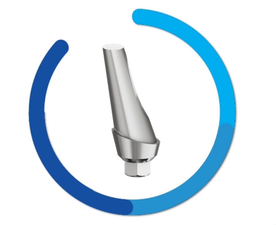 Abutment Angolato 15° con Spalla Slim