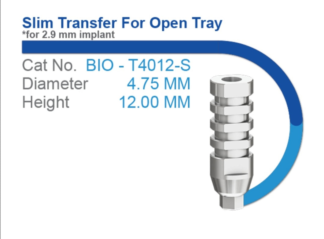 Transfer Open Tray Slim