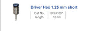 Carica l&#39;immagine nel visualizzatore di Gallery, Manual Driver Hex 1.25 mm
