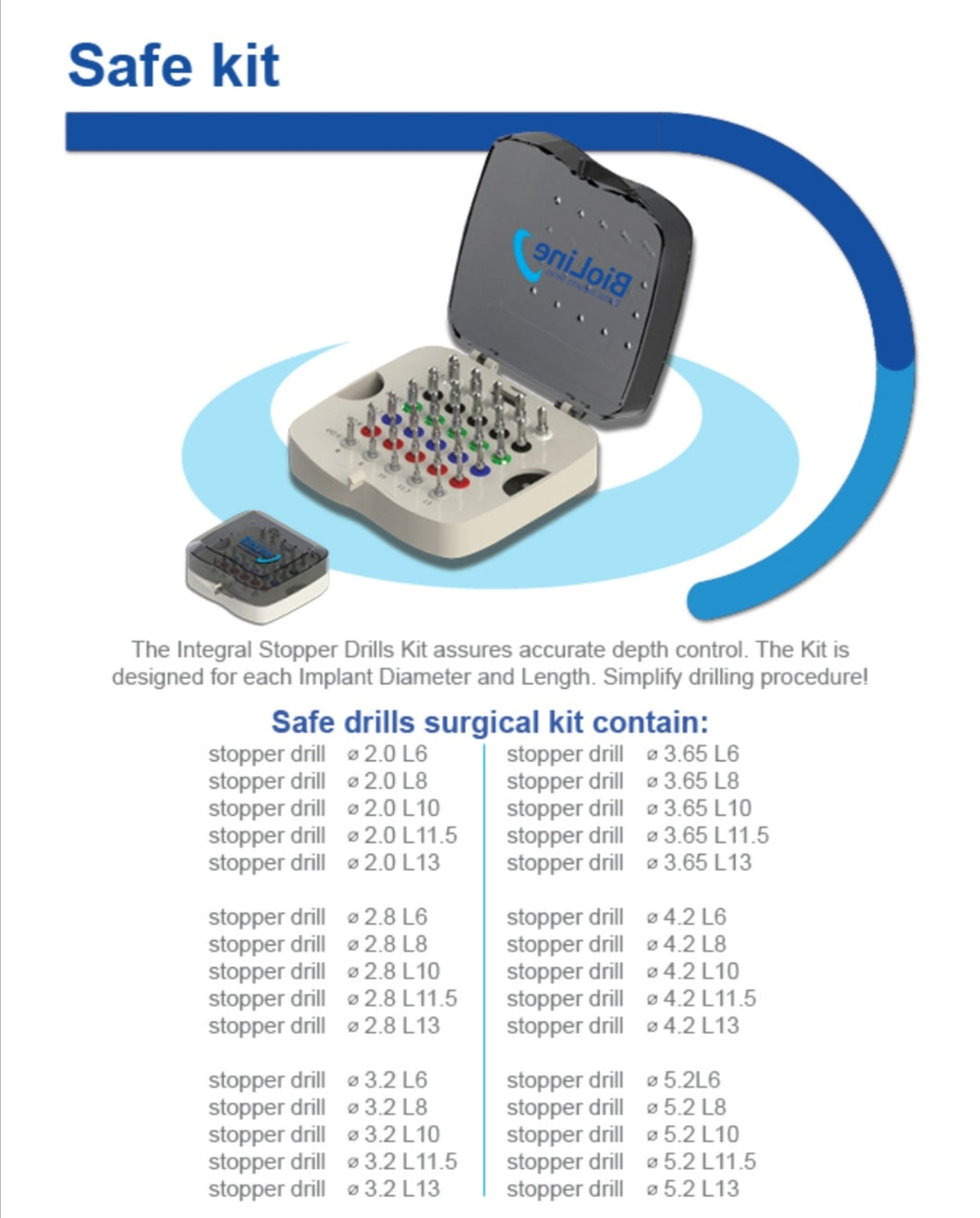 Safe drill Surgical Kit